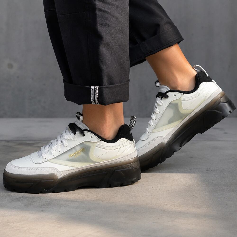Reebok Cardi B x Club C Sneaker Chalk US Women's 9.5